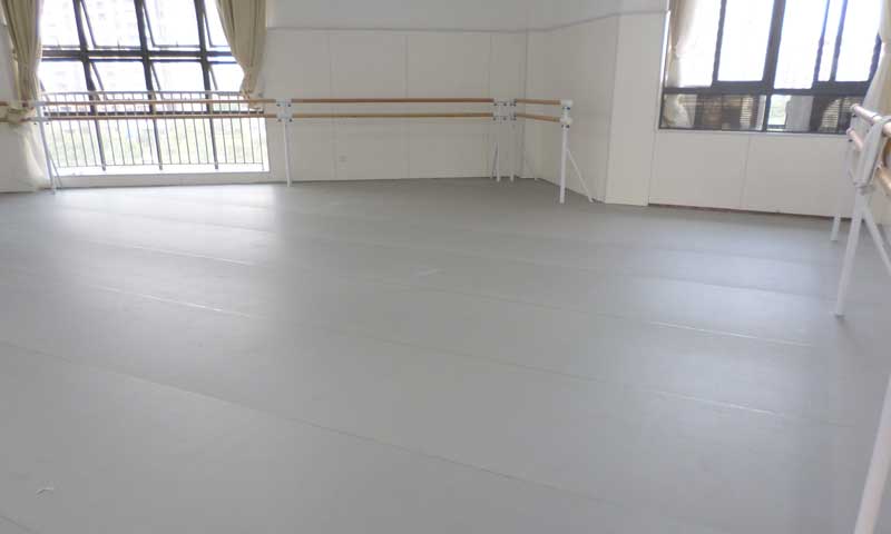 舞蹈房裝修時，舞蹈地膠該如何選擇？