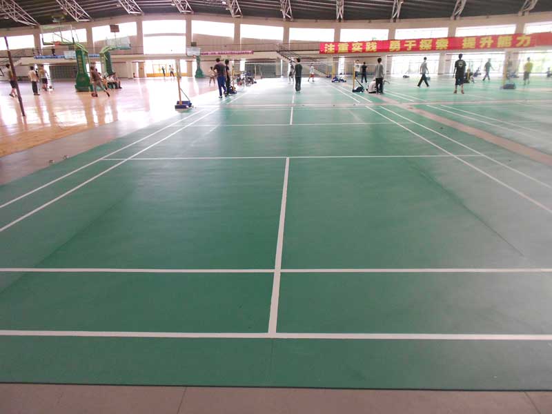 羽毛球地板不僅要質量過關更要鋪裝好